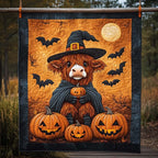 Spooky Specter Quilted Blanket printed blanket