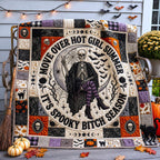 Spooky Summer Quilted Blanket printed blanket