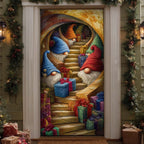 Stairway of Joy Quilted Door Curtain printed door curtain