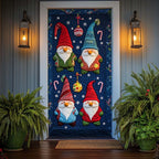 Starry Night Quilted Door Curtain printed door curtain