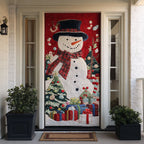 Sweet Flurry Quilted Door Curtain printed door curtain