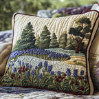 Texas Bloom Quilted Cushion Cover printed cushion cover