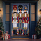 The Enchanted Nutcracker Quilted Door Curtain printed door curtain