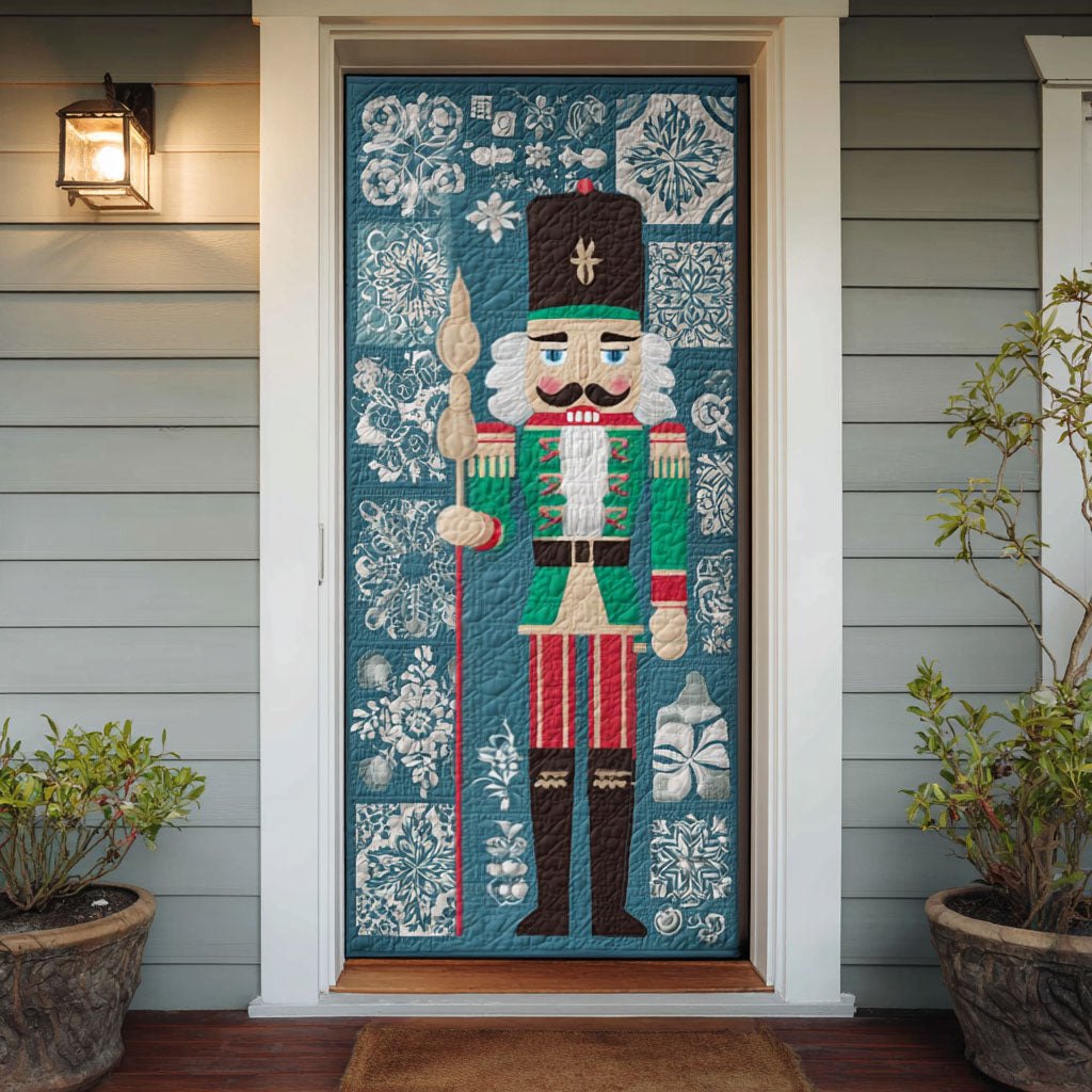 The Royal Nutcracker Quilted Door Curtain printed door curtain