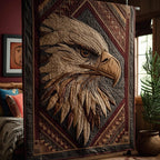 Thunder Eagle Quilted Blanket printed blanket