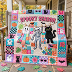 Tropical Haunt Quilted Blanket printed blanket