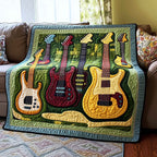 Vibrant Chord Quilted Blanket printed blanket