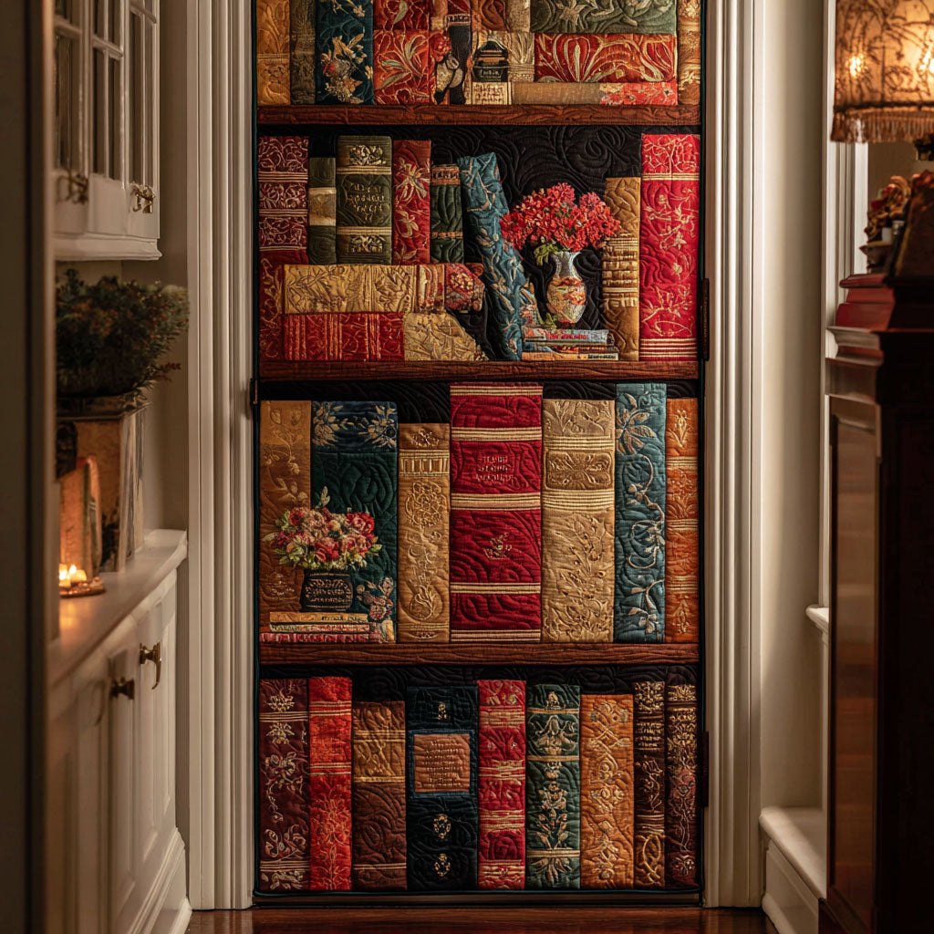 Vintage Wisdom Quilted Door Curtain printed door curtain