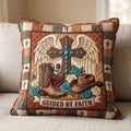 Western Grace Quilted Pillow Case printed quilted cushion cover