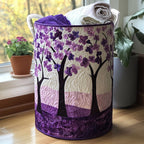 Wild Bloom Dance Quilted Laundry Hamper printed laundry hamper