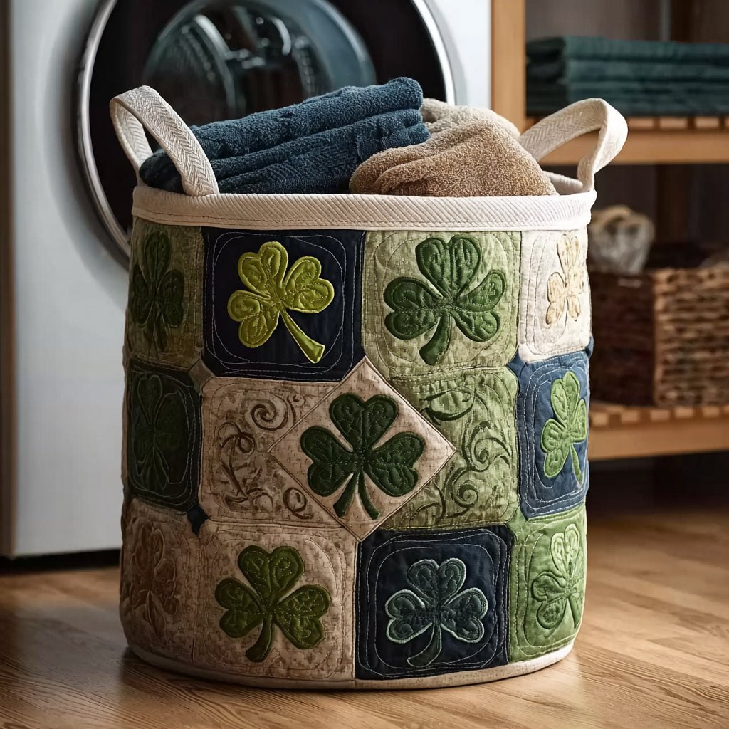 Wild Highland Haven Quilted Laundry Hamper printed laundry hamper