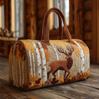 Wild Trails Quilted Duffle Bag printed duffle bag