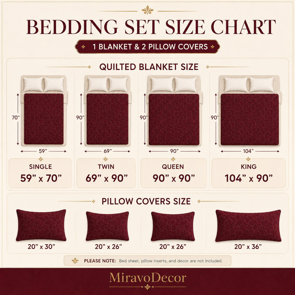 Wildflower Quilt 3-Piece Quilted Bedding Set - Design 2