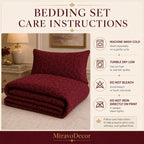 Wildflower Quilt 3-Piece Quilted Bedding Set - Design 2