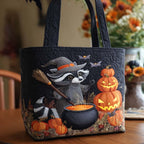 Witch Brew Quilted Tote Bag printed tote bag