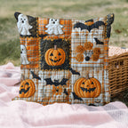 Witches Boots Halloween Quilted Cushion Cover printed cushion cover